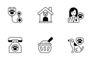 Pet Care Icon Pack