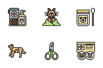 Pet First Aid Icon Pack