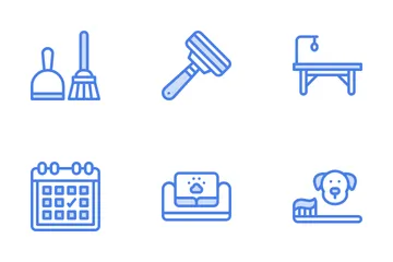 Pet Grooming Icon Pack