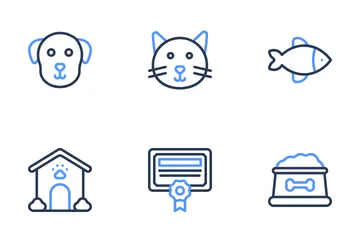 Pet Grooming Icon Pack