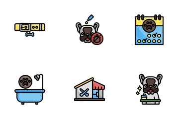 Pet Grooming Icon Pack