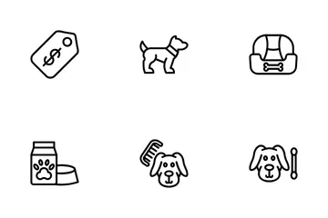 Pet Grooming Icon Pack