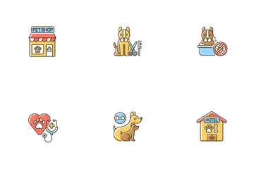 Pet Service Icon Pack