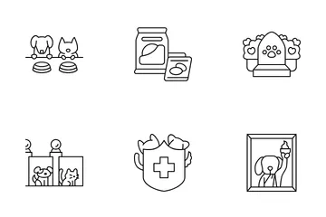 Pet Services Icon Pack