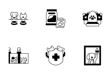 Pet Services Icon Pack