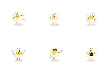Petit-déjeuner Egg Expressions Pack d'Icônes