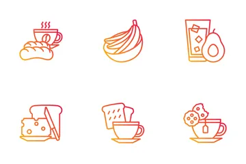 Petit-déjeuner Pack d'Icônes