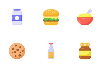 Petit-déjeuner Pack d'Icônes