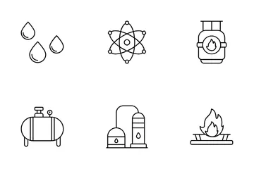 Pétrole Pack d'Icônes