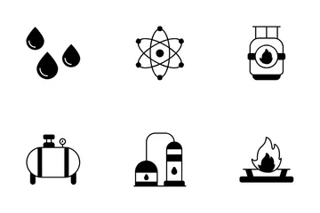 Pétrole Pack d'Icônes