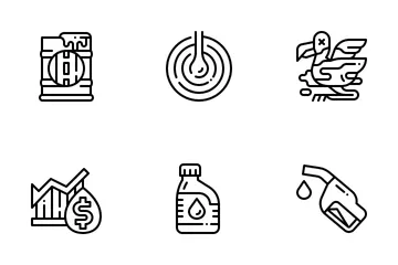 Petroleum And Oil Icon Pack
