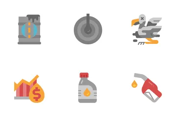 Petroleum And Oil Icon Pack
