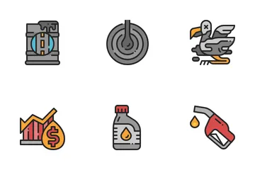 Petroleum And Oil Icon Pack