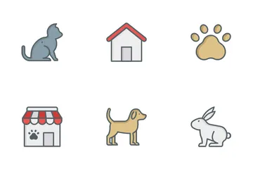 Pets And Accessories Vol 1 Icon Pack