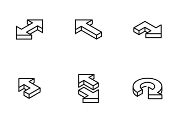 Pfeil Symbolpack