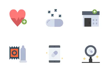 Pharmacy Elements Icon Pack