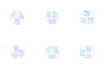 Pharmacy Management System Icon Pack