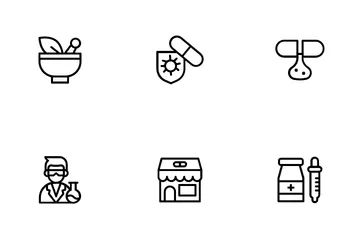 Pharmacy Medicine Icon Pack