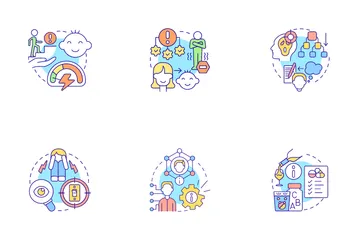 Phobia Treatment Icon Pack