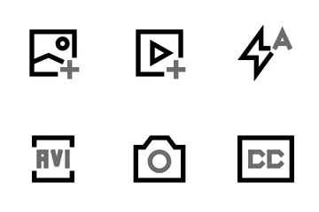 Photo And Video Icon Pack