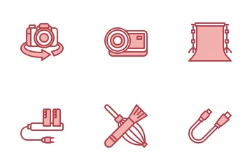 Photographic Equipment Icon Pack