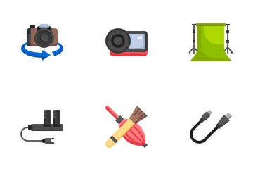 Photographic Equipment Icon Pack