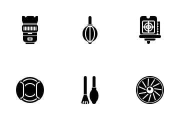 Photographic Equipment Icon Pack