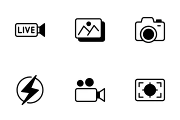 Photography And Video Icon Pack