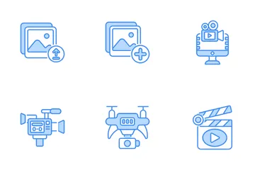Photography And Videography Icon Pack