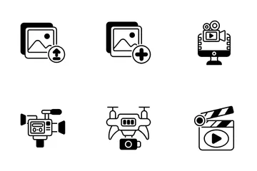 Photography And Videography Icon Pack
