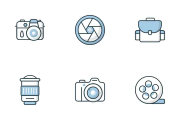 Photography Day Icon Pack