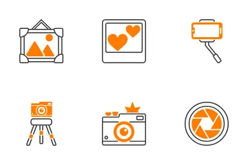 Photography Day Icon Pack