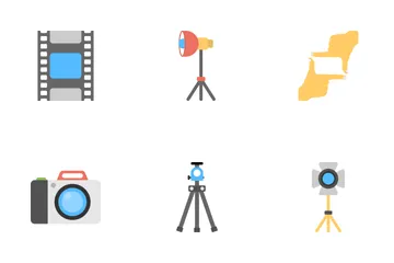 Photography Flat Icons  Icon Pack
