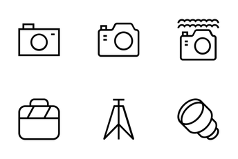 Photography Vector Icons Icon Pack