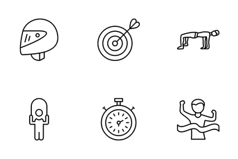 Physical Fitness Icon Pack