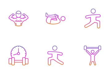 Physical Fitness Icon Pack