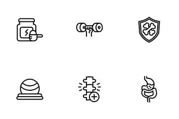 Physical Wellbeing Icon Pack