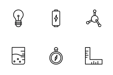 Physics And Science Icon Pack