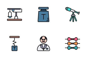 Physics Education Icon Pack