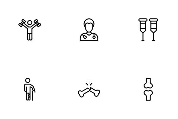Physiotherapy Icon Pack