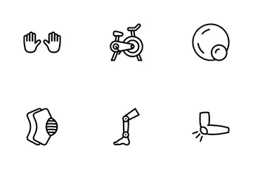 Physiotherapy Icon Pack