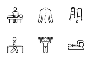 Physiotherapy Icon Pack