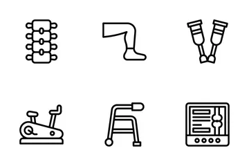 Physiotherapy Icon Pack