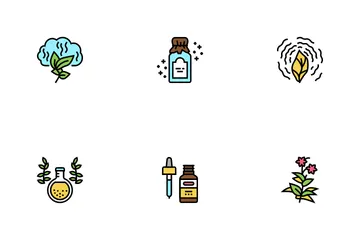 Phytotherapy Treat Icon Pack