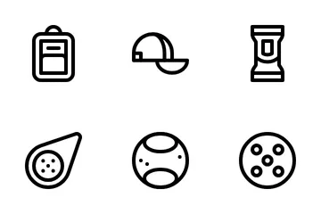 Pickleball Icon Pack