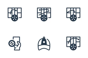 Pickleball Icon Pack