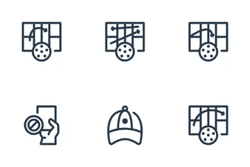 Pickleball Icon Pack