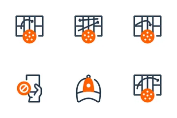 Pickleball Icon Pack