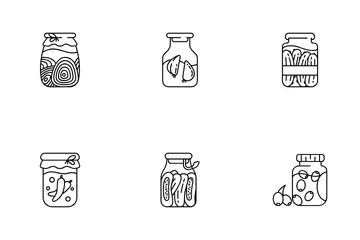 Pickled Vegetables Icon Pack