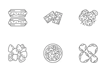 Picknick-Essen Symbolpack